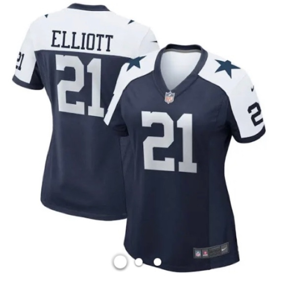 Dallas Cowboys Ezekiel Elliott Nike - NEW - Women's Alternate Game Team Jersey